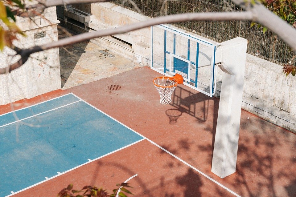 Basketball Court, Basketball, Sports, Sport, Basket