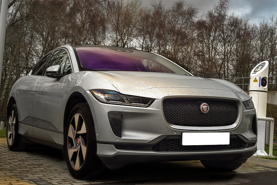 Jaguar I Pace, Electric Car, Charging, Suv, Woods, Car