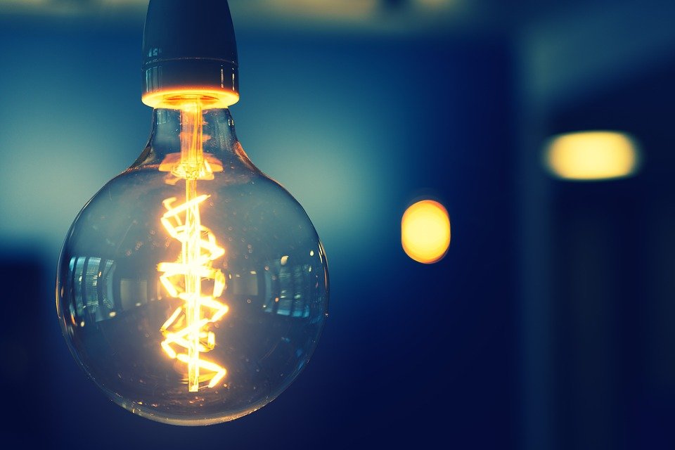 Pear, Light, Energy, Light Bulb, Current, Lighting