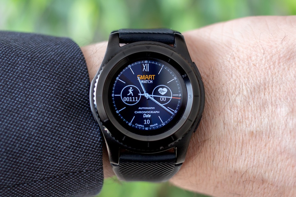Smartwatch, Wrist Watch, Pedometer, Heart Rate Monitor